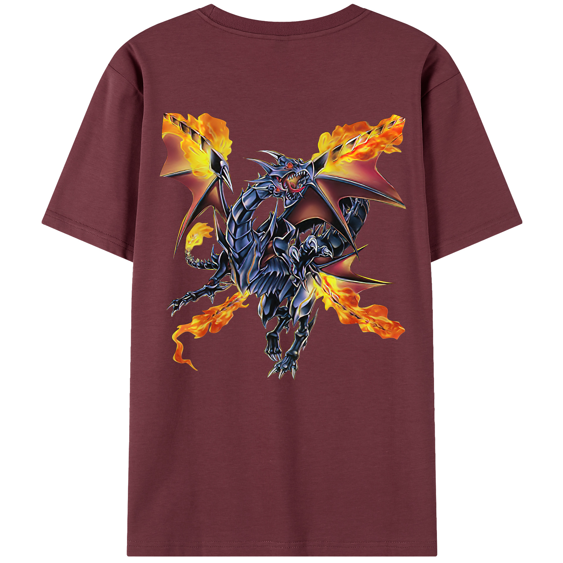 （画像用） 遊☆戯☆王 Yu-Gi-Oh! 綿100％半袖Tシャツ（背面プリント）